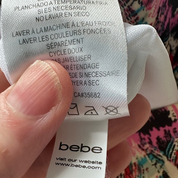 Bebe wide legged , high waisted palazzo pants - Picture 5 of 9